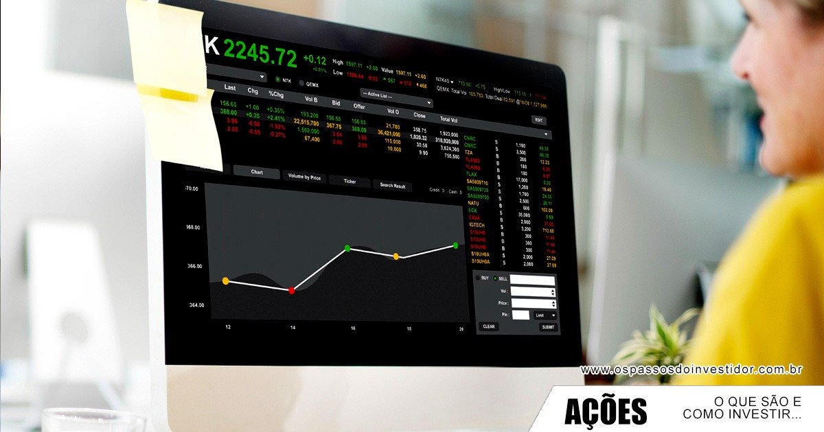 acoes, o que sao acoes, como investir em acoes, investimentos