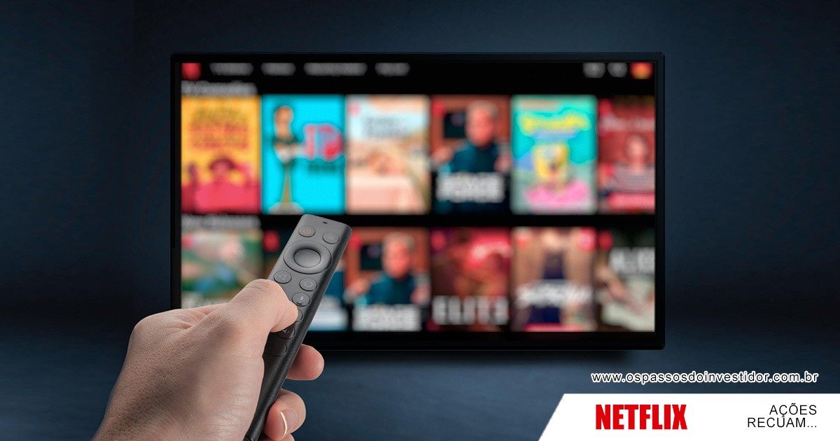 netflix, acoes, queda, fim do compartilhamento de metricas
